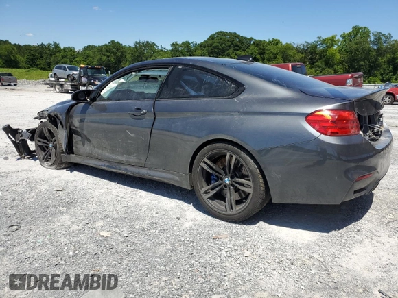 2016 BMW M4 with VIN WBS3R9C5XGK337135, listed as a Copart auction lot 56620874 with 56,833 mi miles and Salvage Title. Bid and sale history available at carsss.com. Image 2.