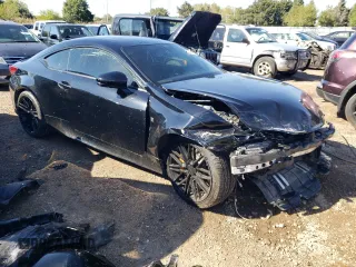 2017 Lexus RC 350 with VIN JTHHE5BC4H5017809, listed as a Copart auction lot 72443054 with 57,928 mi miles and Salvage title. Bid and sale history available at DreamBid. Image 4.