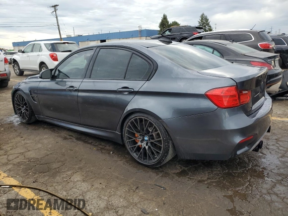 2015 BMW M3 z VIN WBS3C9C57FP803459, wystawiony jako Copart lot #78265344 z przebiegiem 32 535 mil mil oraz Szkoda całkowita • Salvage title. Historia ofert i sprzedaży dostępna na DreamBid. Obrazek 2.
