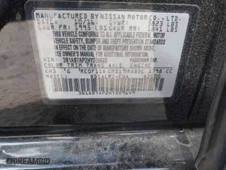 2017 Nissan Sentra S with VIN 3N1AB7AP2HY209649, listed as a IAAI auction lot 41693633 with 120,418 mi miles. Bid and sale history available at carsss.com. Image 9.