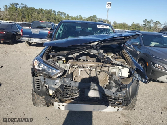 2022 Toyota 4Runner SR5 Premium with VIN JTENU5JR2N6069339, listed as a Copart auction lot 47079175 with 53,975 mi miles and Salvage Title. Bid and sale history available at carsss.com. Image 5.