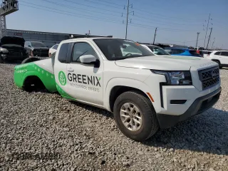 2024 Nissan Frontier S with VIN 1N6ED1CL4RN630008, listed as a Copart auction lot 48844735 with Not Provided miles and Salvage Title. Bid and sale history available at DreamBid. Image 4.