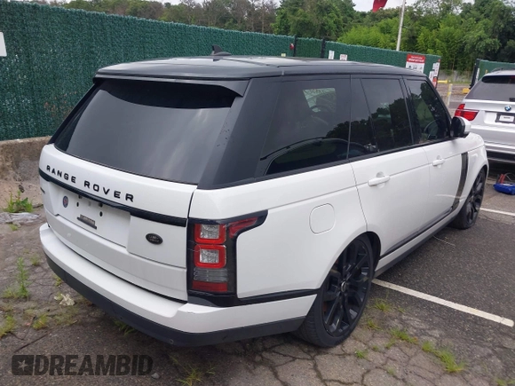 2015 Land Rover Range Rover Supercharged z VIN SALGS2TF3FA240711, wystawiony jako IAAI lot #42769373 z przebiegiem 139 862 mil mil oraz . Historia ofert i sprzedaży dostępna na DreamBid. Obrazek 4.