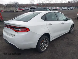 2015 Dodge Dart SXT with VIN 1C3CDFBB3FD141234, listed as a IAAI auction lot 41728508 with 123,251 mi miles and . Bid and sale history available at DreamBid. Image 4.