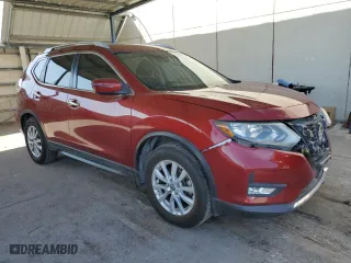 2018 Nissan Rogue SV with VIN 5N1AT2MT9JC722199, listed as a Copart auction lot 52398435 with 87,424 mi miles and Salvage Title. Bid and sale history available at carsss.com. Image 4.