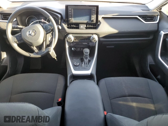 2021 Toyota RAV4 Hybrid LE with VIN 4T3MWRFV2MU020646, listed as a Copart auction lot 75731394 with 14,213 mi miles and Salvage Title. Bid and sale history available at carsss.com. Image 8.