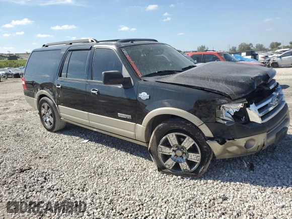 2008 Ford Expedition EL Eddie Bauer with VIN 1FMFK17518LA15611, listed as a Copart auction lot 42910895 with 261,164 mi miles and Salvage Title. Bid and sale history available at carsss.com. Image 4.