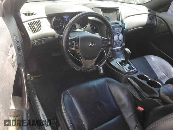 2014 Hyundai Genesis Coupe Ultimate z VIN KMHHU6KJ3EU118958, wystawiony jako Copart lot #56551845 z przebiegiem 149 695 mil mil oraz Szkoda całkowita • Salvage title. Historia ofert i sprzedaży dostępna na DreamBid. Obrazek 8.