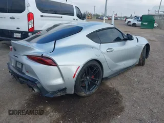 2020 Toyota GR Supra 3.0 with VIN WZ1DB4C04LW028367, listed as a IAAI auction lot 41516725 with 48,326 mi miles. Bid and sale history available at carsss.com. Image 4.