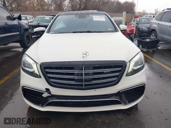 2019 Mercedes-Benz S-Class AMG S 63 with VIN WDDUG8JBXKA434294, listed as a IAAI auction lot 41239594 with 65,778 mi miles. Bid and sale history available at carsss.com. Image 12.