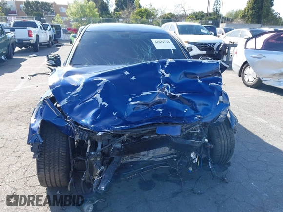 2020 Infiniti Q50 Red Sport 400 with VIN JN1FV7AP5LM630239, listed as a IAAI auction lot 41844794 with 59,042 mi miles and . Bid and sale history available at DreamBid. Image 13.