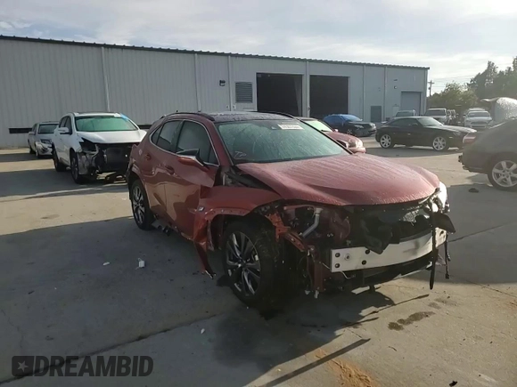 2023 Lexus UX 250h F Sport z VIN JTHR6JBH2P2140918, wystawiony jako Copart lot #74507024 z przebiegiem 16 964 mil mil oraz Szkoda całkowita • Salvage title. Historia ofert i sprzedaży dostępna na DreamBid. Obrazek 10.