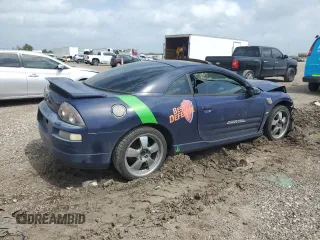 2000 Mitsubishi Eclipse with VIN 4A3AC84L3YE085006, listed as a Copart auction lot 51595105 with 207,255 mi miles and Salvage Title. Bid and sale history available at DreamBid. Image 3.
