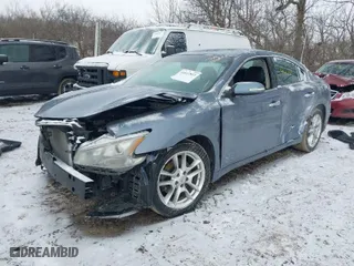 2011 Nissan Maxima 3.5 S with VIN 1N4AA5AP7BC869115, listed as a IAAI auction lot 41617813 with 132,000 mi miles. Bid and sale history available at carsss.com. Image 2.