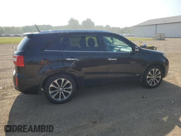 2014 Kia Sorento SX Limited with VIN 5XYKWDA79EG548588, listed as a Copart auction lot 64836665 with 171,984 mi miles and Clean title. Bid and sale history available at DreamBid. Image 3.