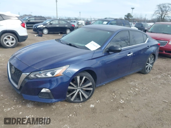 2019 Nissan Altima SR with VIN 1N4BL4CV8KC242508, listed as a IAAI auction lot 41704650 with 121,362 mi miles and . Bid and sale history available at carsss.com. Image 19.