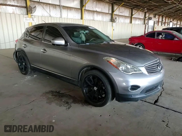 2010 Infiniti EX Journey with VIN JN1AJ0HP0AM702402, listed as a Copart auction lot 60933294 with 137,632 mi miles and Salvage Title. Bid and sale history available at DreamBid. Image 12.