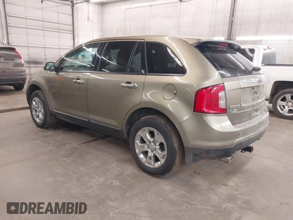 2013 Ford Edge SEL with VIN 2FMDK4JC0DBE09448, listed as a IAAI auction lot 41851293 with 166,501 mi miles. Bid and sale history available at carsss.com. Image 3.
