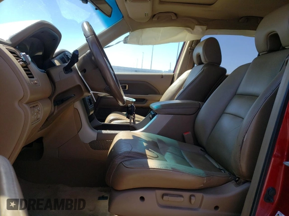 2006 Honda Pilot EX-L with VIN 5FNYF18576B022725, listed as a Copart auction lot 53875465 with 179,101 mi miles and Salvage Title. Bid and sale history available at DreamBid. Image 7.
