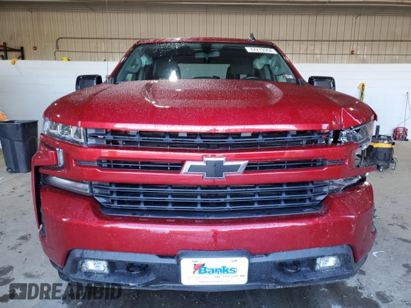 2021 Chevrolet Silverado 1500 RST with VIN 3GCUYEED3MG470236, listed as a Copart auction lot 82279964 with 54,353 mi miles and Salvage Title. Bid and sale history available at carsss.com. Image 5.