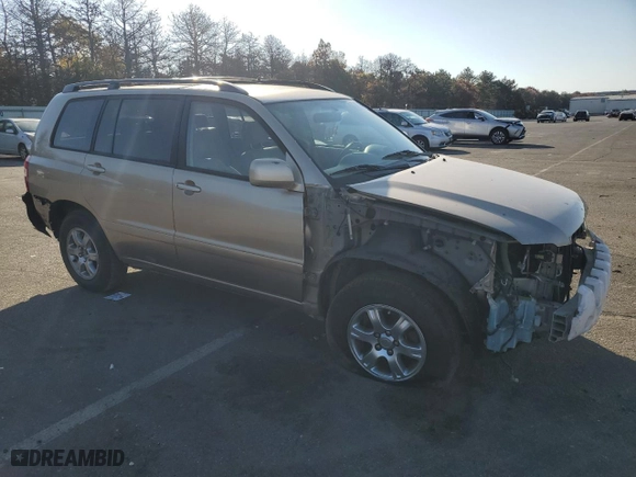 2006 Toyota Highlander w/3rd Row with VIN JTEEP21A160164172, listed as a Copart auction lot 76983794 with 73,350 mi miles and Non Repairable. Bid and sale history available at carsss.com. Image 4.