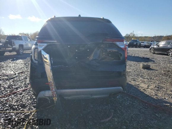 2022 GMC Acadia SLT with VIN 1GKKNML42NZ156077, listed as a Copart auction lot 81191974 with 30,933 mi miles and Salvage Title. Bid and sale history available at carsss.com. Image 6.