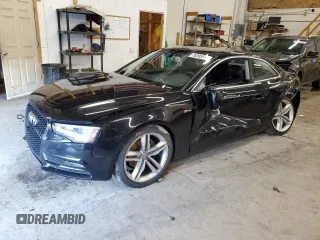 2015 Audi A5 Premium with VIN WAUCFAFR6FA051106, listed as a Copart auction lot 78395594 with 145,183 mi miles and Salvage Title. Bid and sale history available at carsss.com. Image 1.