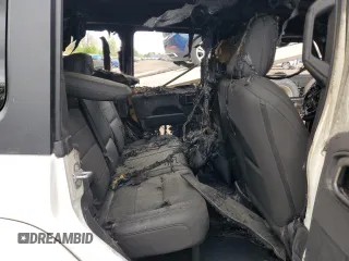 2018 Jeep Wrangler Unlimited Sahara с VIN 1C4HJXEN5JW211304, выставлен на аукционе Copart как лот 56694995 с пробегом Не указан миль и Чистый • Clean title. История ставок и продаж доступна на DreamBid. Изображение 11.