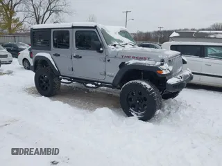 2020 Jeep Wrangler Unlimited Sport S z VIN 1C4HJXDG9LW176904, wystawiony jako IAAI lot #41236788 z przebiegiem 58 480 mil mil oraz . Historia ofert i sprzedaży dostępna na DreamBid. Obrazek 1.