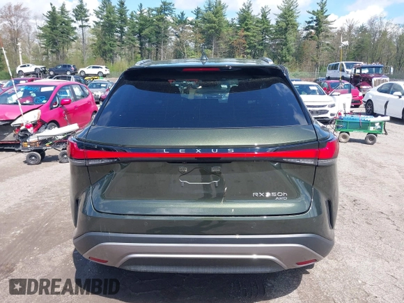 2024 Lexus RX 350h z VIN 2T2BBMCA2RC042215, wystawiony jako IAAI lot #42166002 z przebiegiem 20 341 mil mil oraz . Historia ofert i sprzedaży dostępna na DreamBid. Obrazek 17.