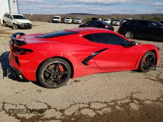 2021 Chevrolet Corvette 2LT with VIN 1G1YB2D45M5114373, listed as a Copart auction lot 45859665 with 40,674 mi miles and Salvage Title. Bid and sale history available at carsss.com. Image 3.