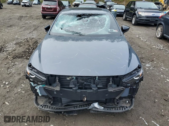 2023 Mazda 3 S Carbon Edition with VIN JM1BPBLM3P1618402, listed as a Copart auction lot 73179284 with 7,318 mi miles and Salvage title. Bid and sale history available at DreamBid. Image 5.