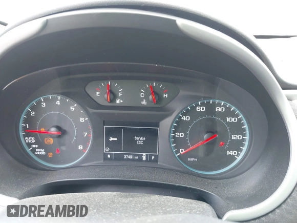 2024 Chevrolet Malibu LT with VIN 1G1ZD5ST8RF136492, listed as a IAAI auction lot 42173933 with 37,491 mi miles and . Bid and sale history available at DreamBid. Image 7.