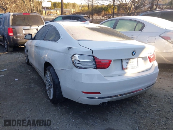 2015 BMW 4 Series 428i z VIN WBA3N3C58FK232881, wystawiony jako IAAI lot #41328639 z przebiegiem 87 770 mil mil oraz . Historia ofert i sprzedaży dostępna na DreamBid. Obrazek 3.