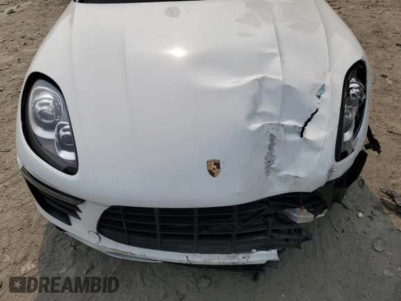 2018 Porsche Macan S with VIN WP1AB2A58JLB32166, listed as a Copart auction lot 59410615 with 112,266 mi miles and Salvage title. Bid and sale history available at DreamBid. Image 12.