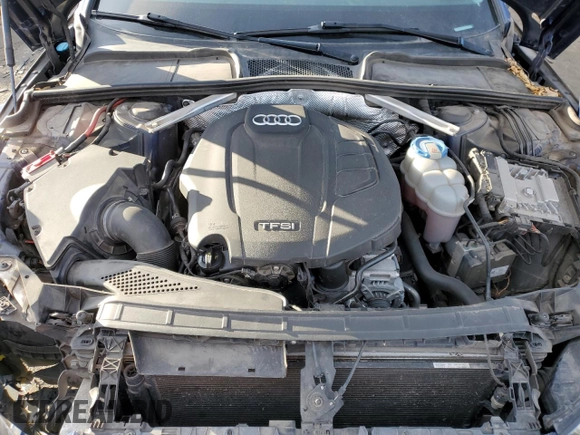 2017 Audi A4 Premium with VIN WAUGNAF41HN007244, listed as a Copart auction lot 42655145 with 80,468 mi miles and Salvage Title. Bid and sale history available at carsss.com. Image 11.