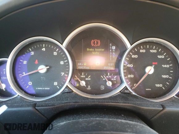 2004 Porsche Cayenne Turbo with VIN WP1AC29P24LA94165, listed as a Copart auction lot 81090334 with 49,635 mi miles and Salvage title. Bid and sale history available at DreamBid. Image 9.