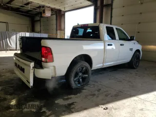 2021 Ram 1500 Tradesman z VIN 1C6RR7FG2MS574580, wystawiony jako Copart lot #84800634 z przebiegiem 33 134 mil mil oraz Szkoda całkowita • Salvage title. Historia ofert i sprzedaży dostępna na DreamBid. Obrazek 3.