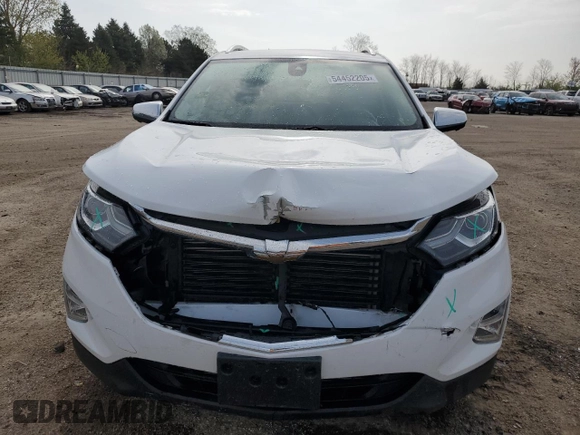 2021 Chevrolet Equinox Premier с VIN 3GNAXNEV1MS109834, выставлен на аукционе Copart как лот 54452205 с пробегом 37 438 миль миль и Списание • Salvage title. История ставок и продаж доступна на DreamBid. Изображение 5.