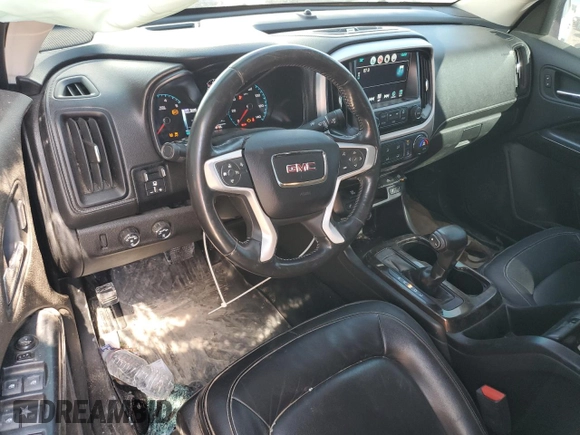 2017 GMC Canyon 4WD SLT with VIN 1GTP6DE18H1301885, listed as a Copart auction lot 77217864 with 119,413 mi miles and Salvage Title. Bid and sale history available at carsss.com. Image 8.