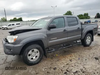 2015 Toyota Tacoma with VIN 3TMLU4EN4FM195460, listed as a Copart auction lot 61231925 with 244,987 mi miles and Salvage title. Bid and sale history available at DreamBid. Image 1.