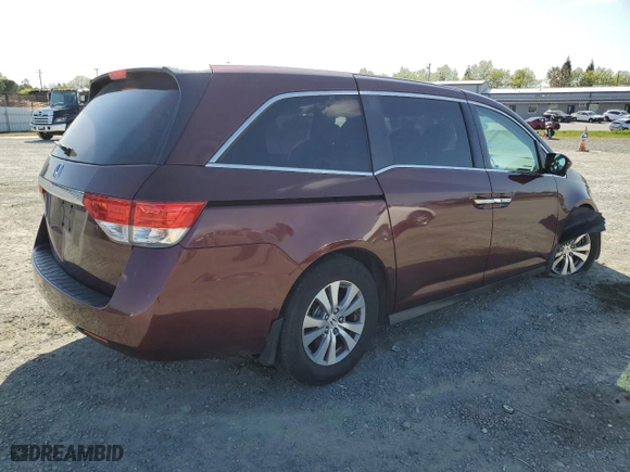 2016 Honda Odyssey EX with VIN 5FNRL5H44GB142897, listed as a Copart auction lot 51946875 with 0 mi miles and Salvage Title. Bid and sale history available at carsss.com. Image 3.