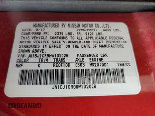 2017 Nissan Rogue Sport S with VIN JN1BJ1CR9HW102026, listed as a Copart auction lot 54612175 with 73,853 mi miles and Salvage Title. Bid and sale history available at carsss.com. Image 14.