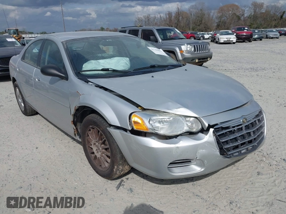 2006 Chrysler Sebring with VIN 1C3EL46X76N210832, listed as a IAAI auction lot 41706862 with 137,733 mi miles and . Bid and sale history available at DreamBid. Image 6.