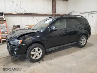 2011 Mitsubishi Outlander LS with VIN JA4JT3AX8BU607181, listed as a Copart auction lot 64453604 with 201,295 mi miles and Salvage Title. Bid and sale history available at carsss.com. Image 1.