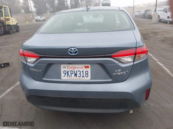 2024 Toyota Corolla Hybrid LE with VIN JTDBCMFE2RJ021904, listed as a IAAI auction lot 41488096 with 37,622 mi miles. Bid and sale history available at carsss.com. Image 17.