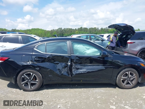 2024 Nissan Sentra SV with VIN 3N1AB8CV0RY379690, listed as a IAAI auction lot 42102042 with 12,099 mi miles and . Bid and sale history available at DreamBid. Image 13.