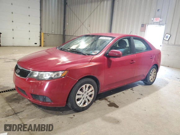 2013 Kia Forte EX with VIN KNAFU4A28D5654515, listed as a Copart auction lot 55874265 with 111,412 mi miles and Clean Title. Bid and sale history available at carsss.com. Image 1.
