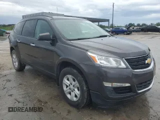 2017 Chevrolet Traverse LS z VIN 1GNKRFED8HJ156393, wystawiony jako Copart lot #56625875 z przebiegiem 92 125 mil mil oraz Szkoda całkowita • Salvage title. Historia ofert i sprzedaży dostępna na DreamBid. Obrazek 4.