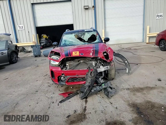 2021 MINI Countryman Cooper S with VIN WMZ83BR02M3M34658, listed as a Copart auction lot 41504825 with 49,051 mi miles and Salvage title. Bid and sale history available at DreamBid. Image 11.